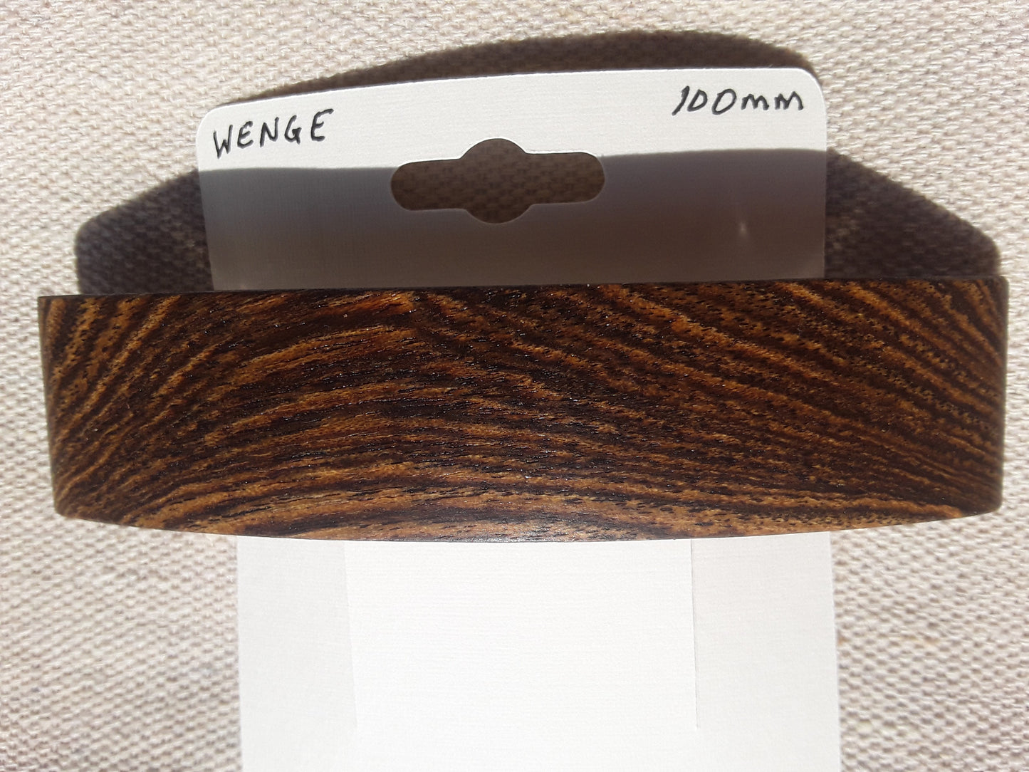 Wenge Hair Barrette with French Clip