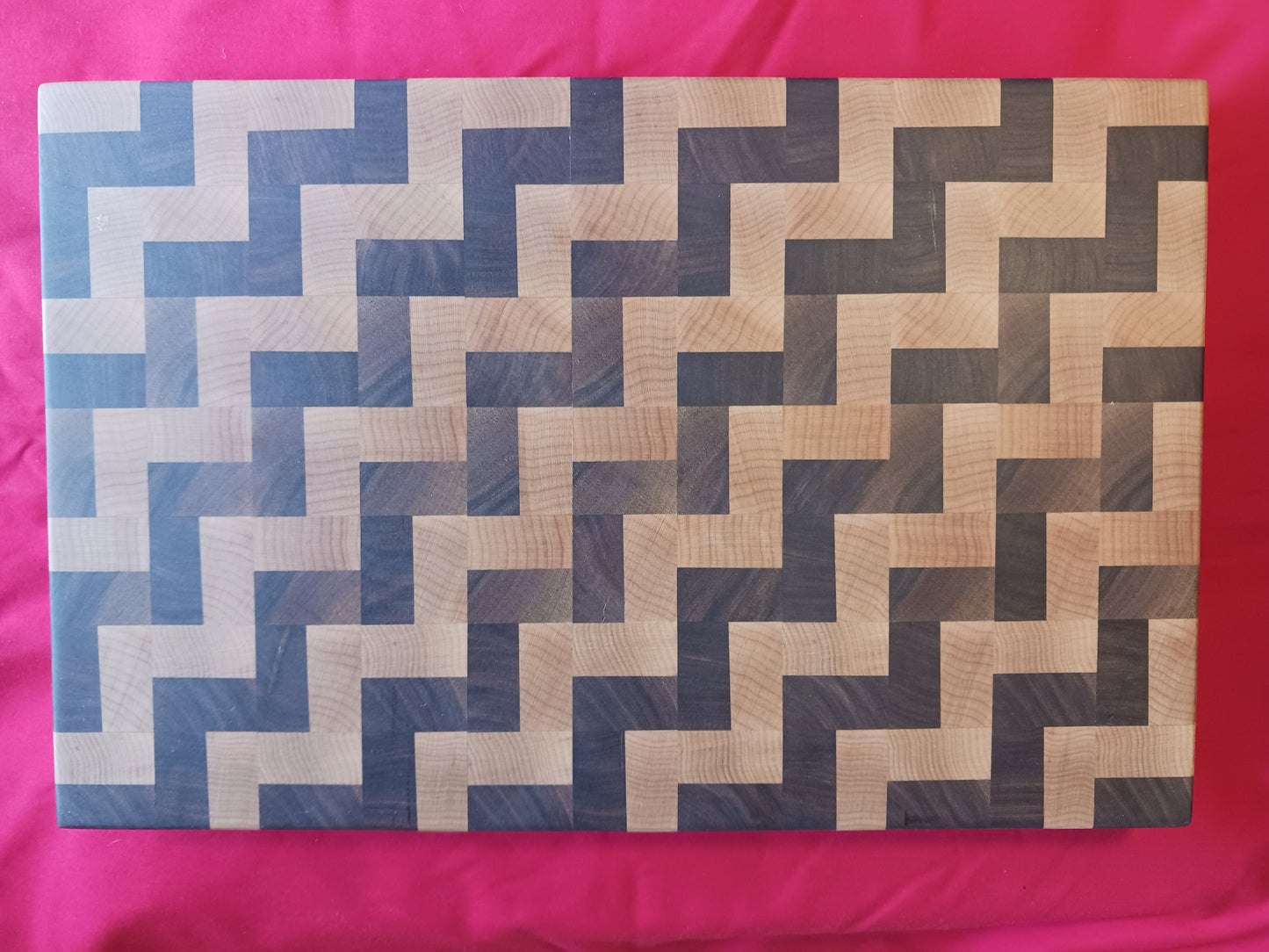 "Infinite Stairs" End Grain Cutting Board