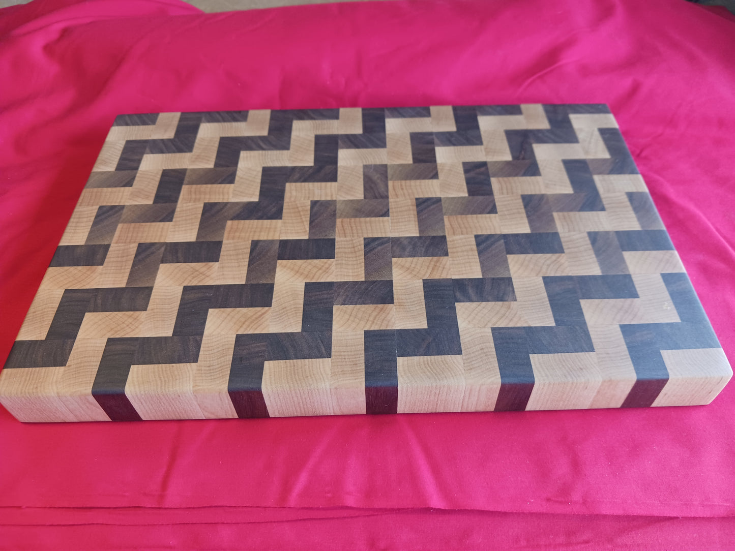 "Infinite Stairs" End Grain Cutting Board